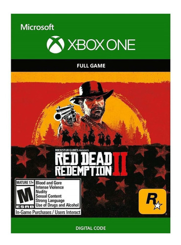 Red Dead Redemption  Standard Edition Rockstar Games Xbox One Digital