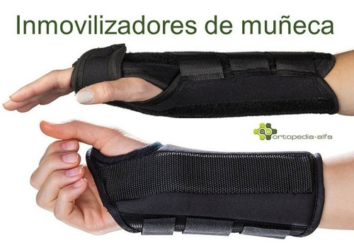 Inmovilizador Muñeca Ballenado Ferula Mano Ballenada