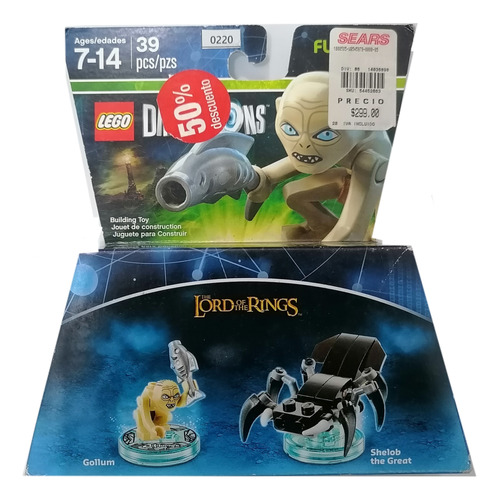  Lego 71218 Fun Pack The Lord Of The Rings Gollum (Reacondicionado)