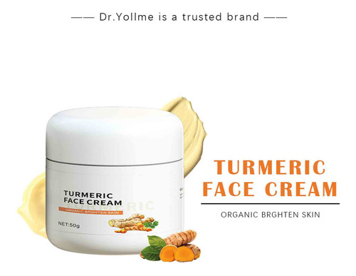 Crema Facial De Cúrcuma N Dull Hidratante E Hidratante 9003