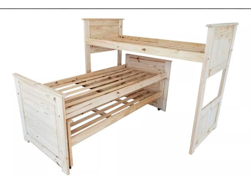 Cama Puente Triple Nido