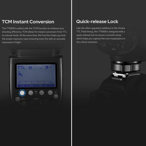 Lámpara De Flash Godox Tt685iis Thinklite A77ii Ilce6000l Tt