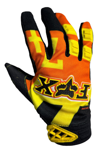 Guantes Fox Dirtpaw Motocross, Bmx, Enduro, Ws M Amarillo