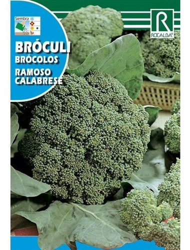 Imagen 1 de 1 de Semilla Brócoli Rocalba 8 Grs