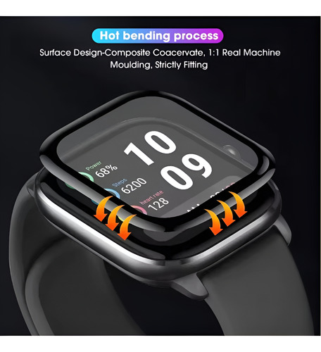 Mica Protectora De Tpu 3d Premium Para Amazfit Gts 4 Mini