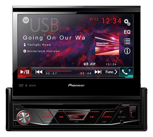 Radio Auto Pioneer Avh-x4150bt Pantalla 7,0 Bluetooth Video