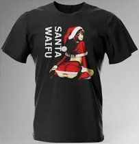 Comprar Remera Funny Girl Sexy With Santa Outfit Hent Wai0085
