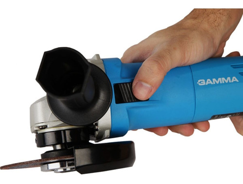 Imagen 3 de 7 de Amoladora Angular Gamma 115mm 850w G1911 Herramienta Gtia2a