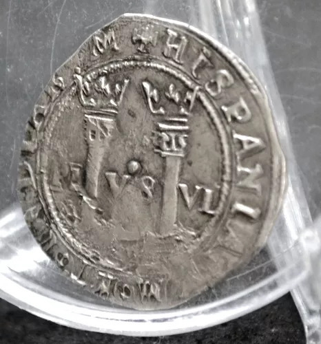 1 Un Real De Plata Carlos Y Juana (1548 - 1556)