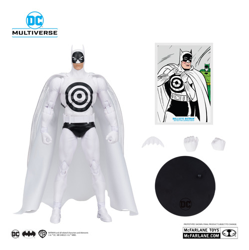 Bullseye Batman Detective Comics Platinum Mcfarlane Toys (Usado)