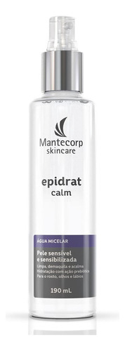 Água Micelar Mantecorp Skincare Epidrat Calm 190ml