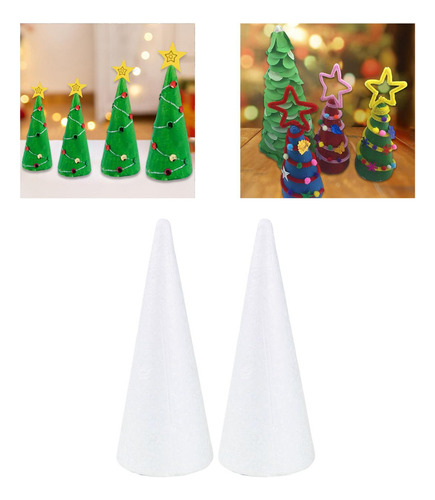 Niños Blancos De La Espuma Diy De La Forma Del Cono Que