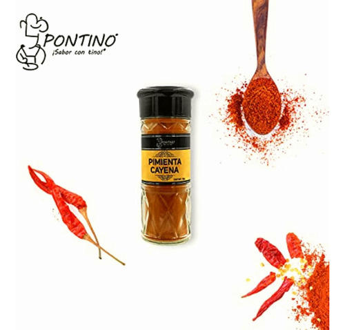 Pontino Pimienta Cayena 40 Gramos 2 Piezas