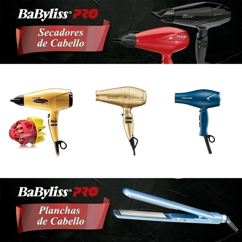 Imagen 1 de 5 de Secadores Planchas Rizadores Cortadoras Babyliss
