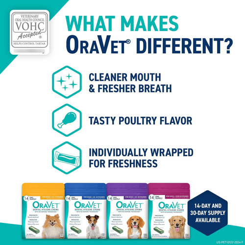 Masticables Dentales Para Perros Medianos 30 Unidades