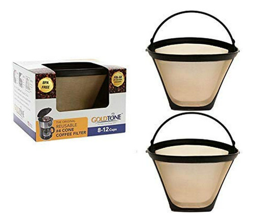 Filtro De Café Reutilizable Compatible Con Cuisinart (2 Pack