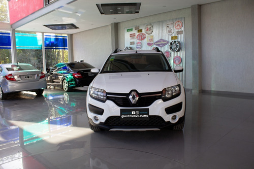 Renault Sandero Stepway Privillege Nav Nafta 2016 Blanco