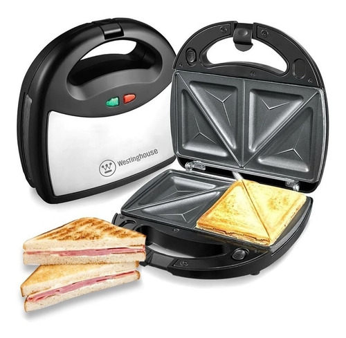 Sandwichera Waflera Grill Westinghouse 3 En 1 Antiadherente