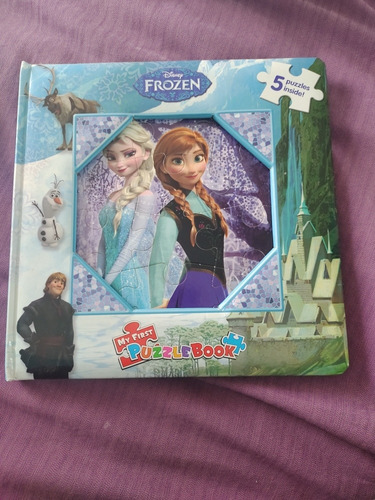 Libro Rompecabezas Frozen- Inglés 