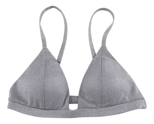 Ropa Interior Fina Y Brillante Con La Espalda Ahuecada Para