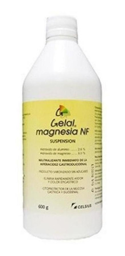 Gelal Magnesia Solución 600 Gr