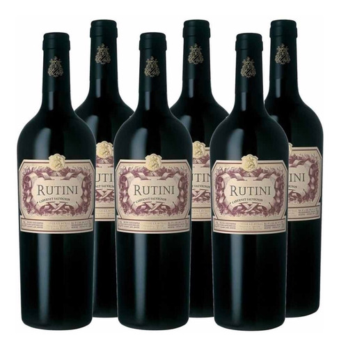 Vino Rutini Cabernet Sauvignon Caja X6 750 Ml