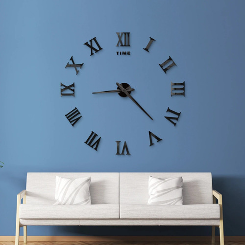 Reloj Gigante De Pared Realmente Grandes Efecto 3d. Pared