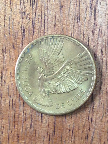 Moneda Antigua Chilena 2 Centésimos Año 1965 (Usado)