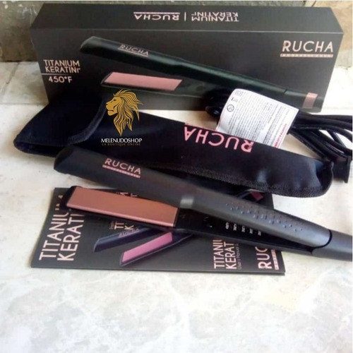 Plancha Para Cabello Rucha Profesional Titanium Keratin