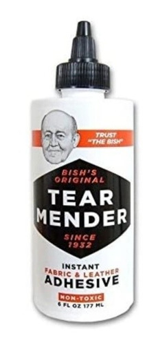 Pegamento Tear Mender Goma Cuero Bish's Original 6 Oz