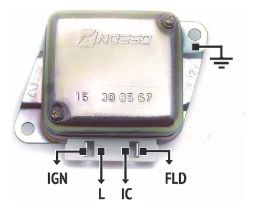 Regulador De Voltaje Electronicos Externos Fiat 125, 128