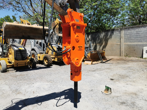 Martillo Hidráulico Npk Gh-4 Para Retroexcavadora