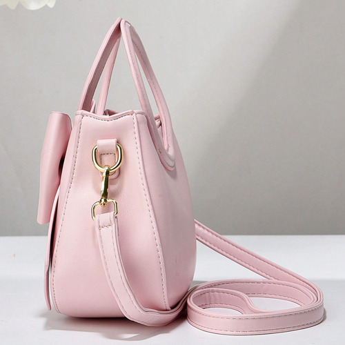 Color Sólido Señoras Elegante Lazo Decoración Moda Bolso