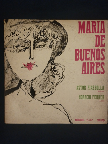 Piazzolla María De Buenos Aires Disco De Vinilo Exc (Usado)