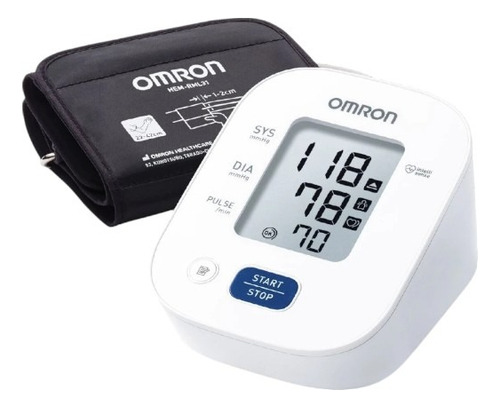 Omron M2+ Monitor De Presión De Brazo Hem-7146-e Color Blanco