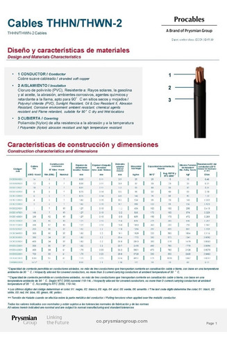 Imagen 2 de 3 de Cable 12 Awg Electrico 7 Hilos Procables Amarillo