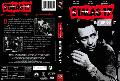 Infierno 17 ( Stalag 17)- William Holden- Billy Wilder- Dvd