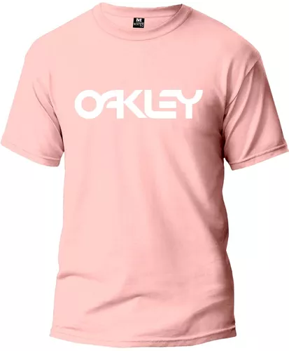 Camiseta Oakley Trn Logo Feminina - Rosa