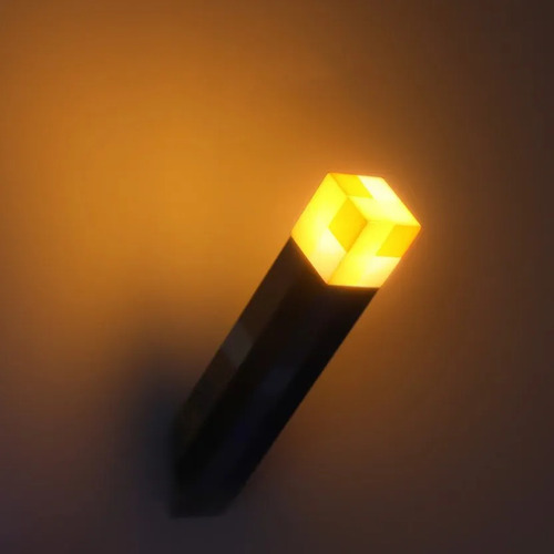 Lámpara De Antorcha Decorativo Juguete Recargable 4 Colores