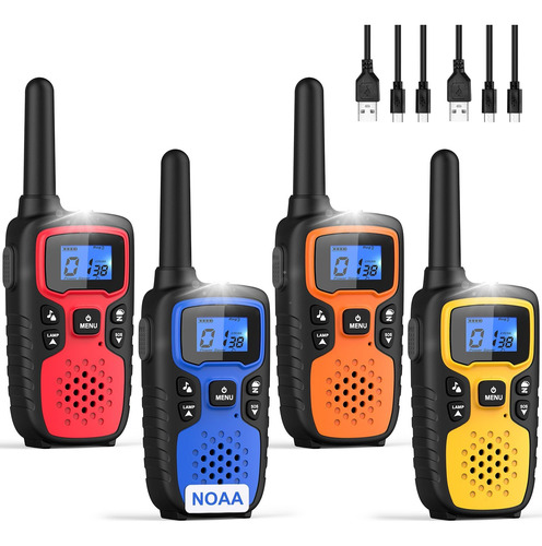 Walkie Talkies Para Adultos De Largo Alcance Wishouse, Radio