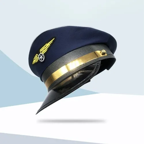 Gorra De Capitán De Aviación De Fiesta