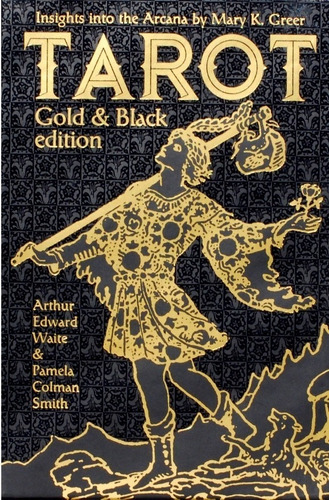 Libro Gold & Black Edition Tarot  Libro Y Cartas