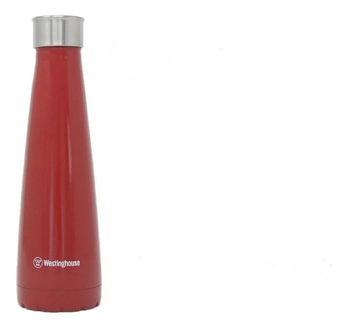 Termo Westinghouse De Acero Inoxidable De 450ml Color Rojo