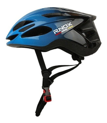 Casco Bicicleta Rnox Certificado Blue-black Talla L