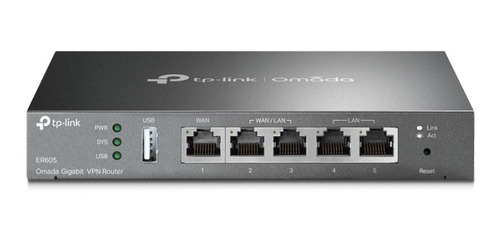 Router Balanceador Vpn Tp-link Omada Tl-er605 Gigabit + Usb