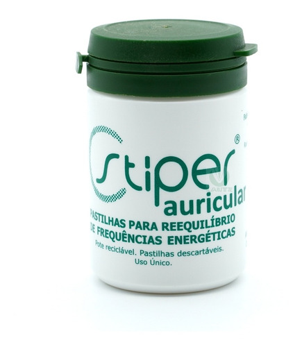 Pastilha Stiper Auricular - Pote C/ 100unid.