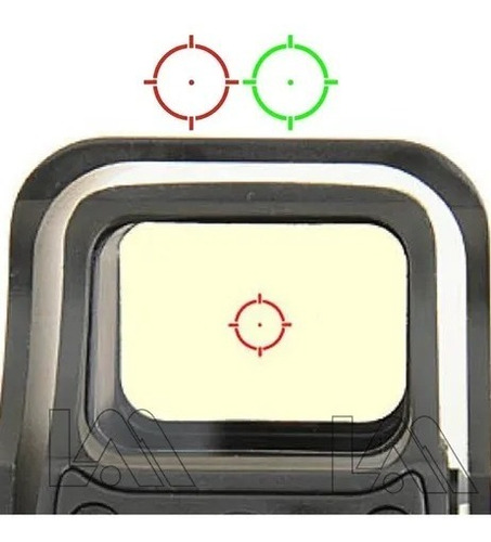 Mira Holografica Tipo Eotech 552 Riel Picatinny Arma Puntero