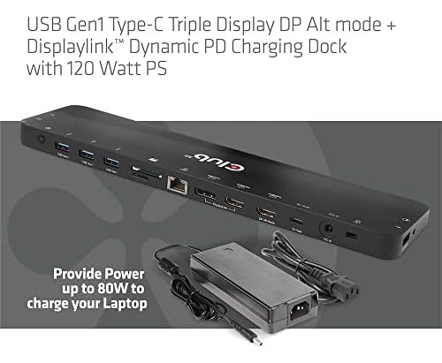 Usb Gen1 Type-c Triple Display Dp Alt Mode Displaylink Dynam
