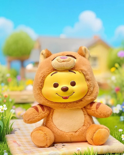 Labubu Winnie Pooh 100% Original Disney Miniso Caja Sorpresa