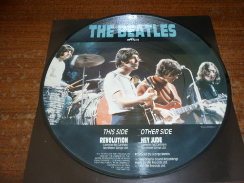 The Beatles Revolution Hey Jude Picture Disc 7 Ingle Ggjjzz